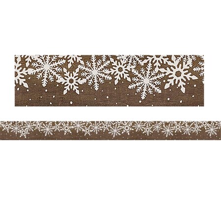 Teacher Created Resources Winter Straight Border Trim Home Sweet Classroom, 6PK TCR8723-6